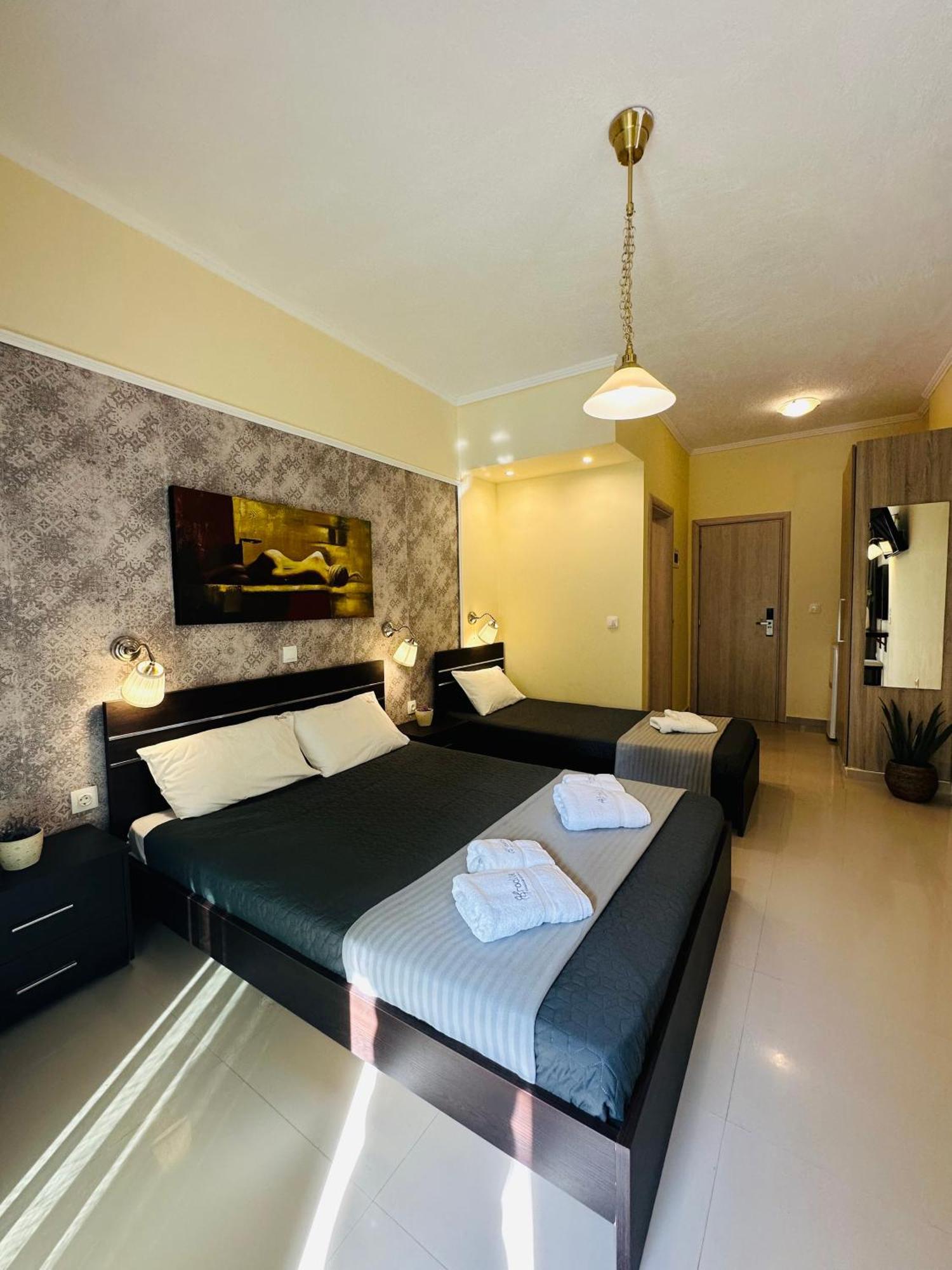 Afrodite Seaside Rooms Kallithea  Eksteriør bilde